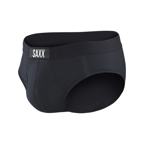Men's | Saxx | SXBR30F | Ultra Super Soft Brief Fly | Black/Black