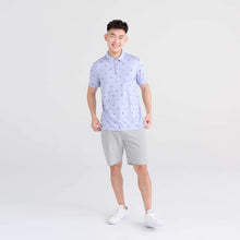 Load image into Gallery viewer, Men&#39;s | Saxx | SXPL83 | Droptemp All Day Cooling Short Sleeve Polo | Summer Bits-Lavender Heather