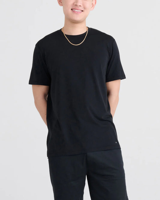 Men's | Saxx | SXTS82 | DropTemp® Cooling Cotton Tee | Black