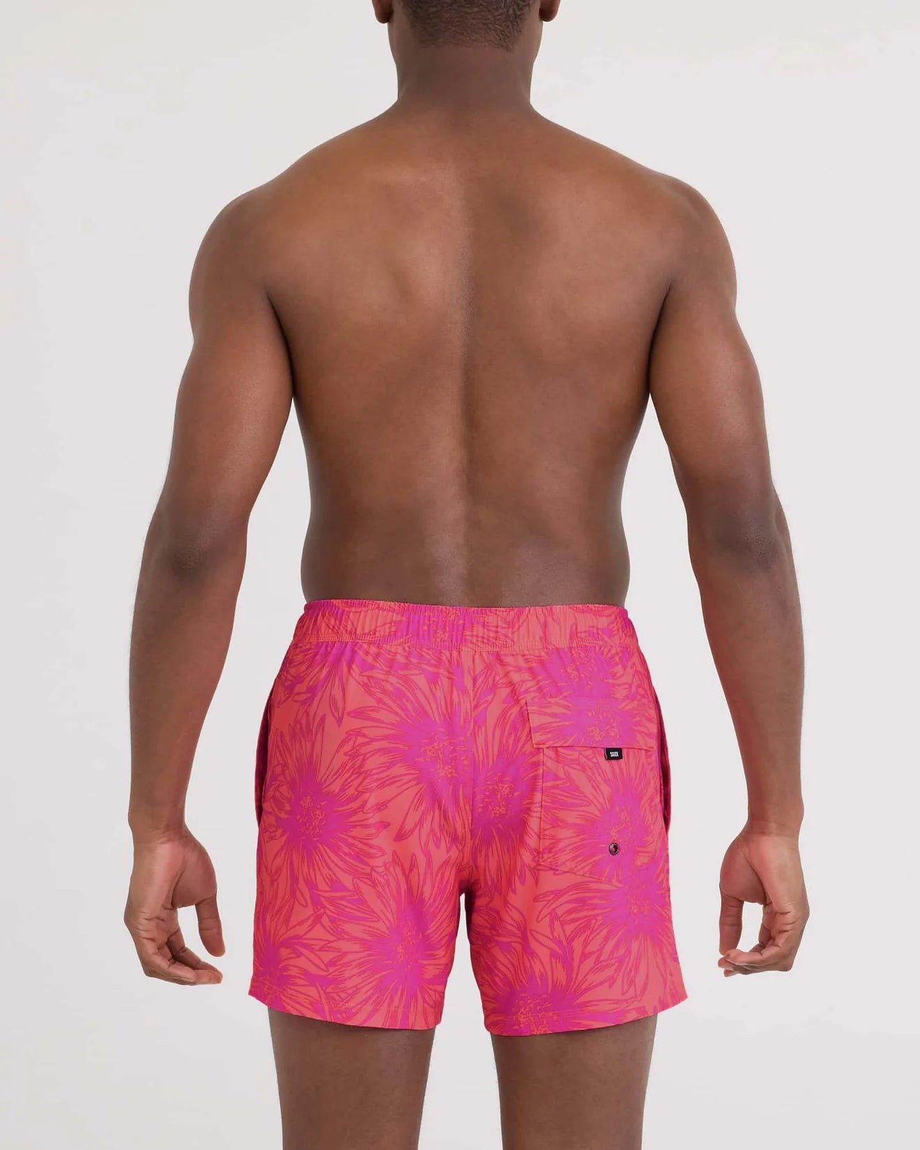 Men's | Saxx | SXSW03L | OH BUOY 2N1 VOLLEY 5" | Big Daisy / Bubblegum