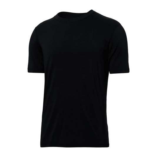 Men's | Saxx | SXTS82 | Drop Temp Cooling Cotton Crew Neck Short Sleeve | Black