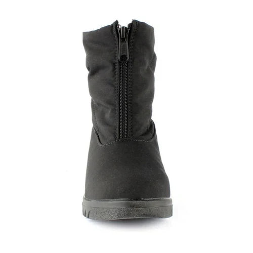 Women's | Toe Warmers | T07856 | Magic Mid Front Zip Boot | Black