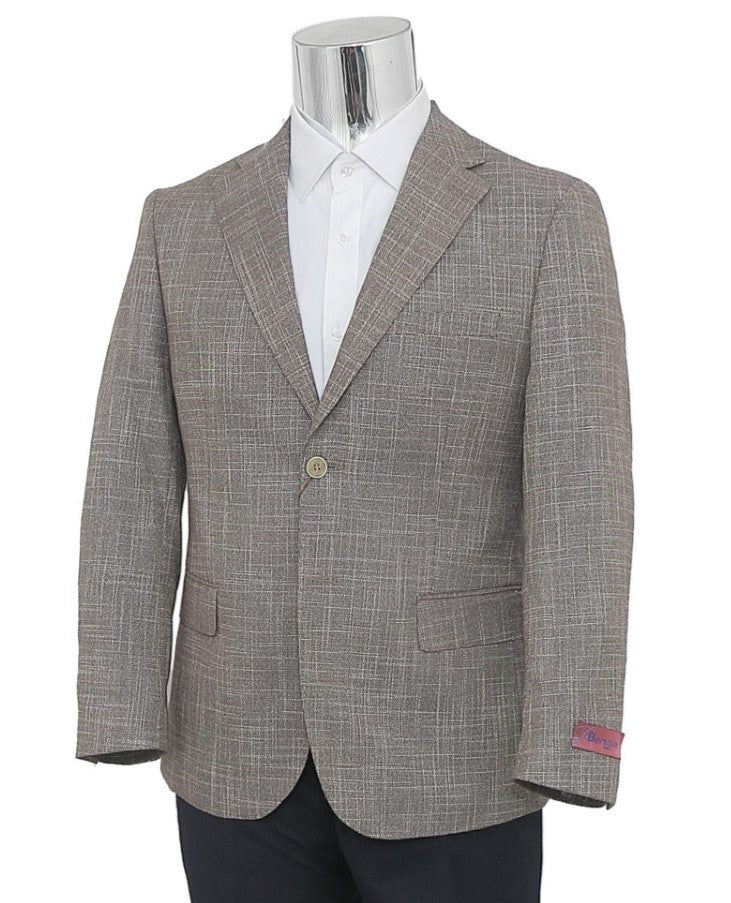 Men's | Bertolini | B66010-1 | Brit Blazer | Brown