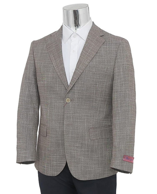 Men's | Bertolini | B66010-1 | Brit Blazer | Brown