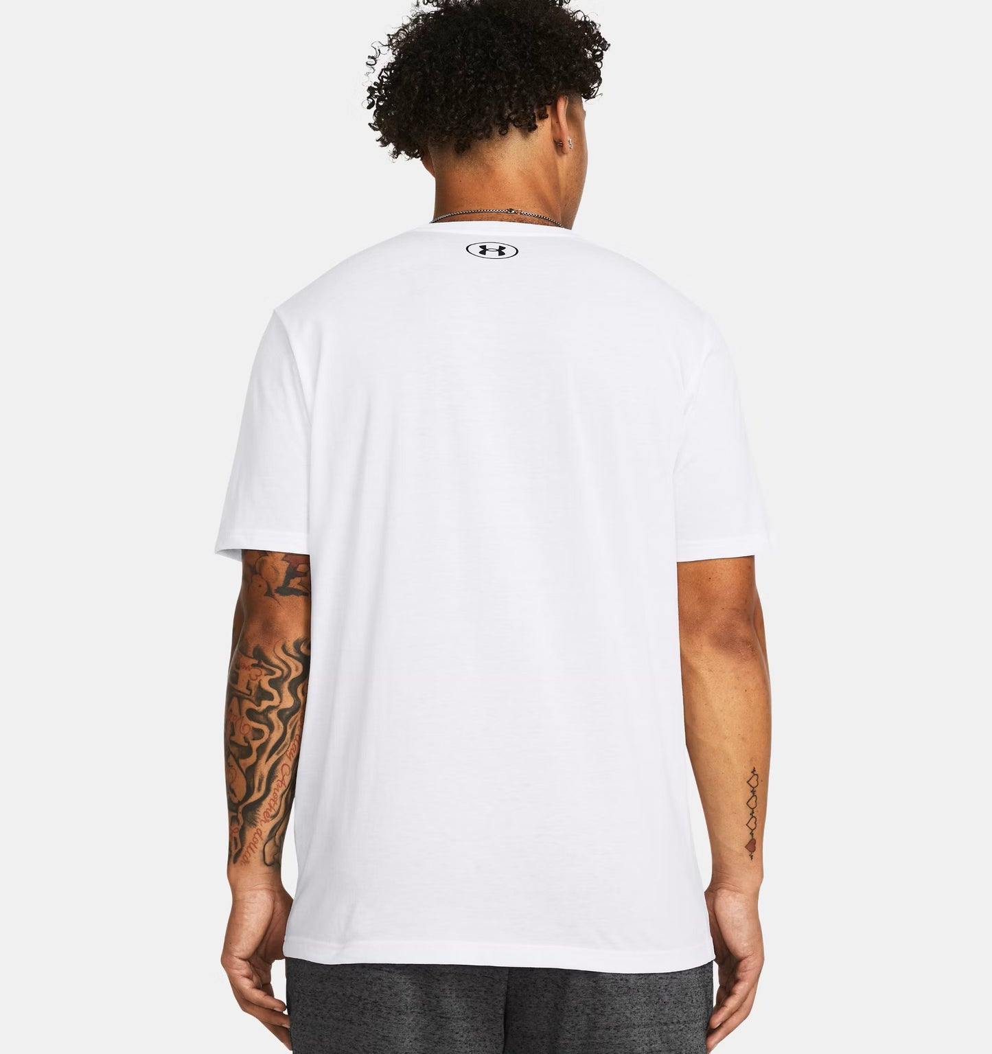 Men's | Under Armour | 1382911-100 | UA Logo Short Sleeve | White / Black