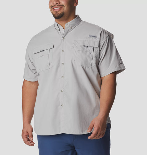Men's | Columbia | 1011652 - 019 | PFG Bahama™ II Short Sleeve Shirt - Big | Cool Grey