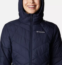 Load image into Gallery viewer, Women&#39;s | Columbia | WW0010-472 | Heavenly™ Hooded Jacket | Dark Nocturnal