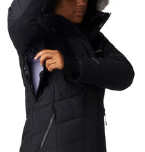 Columbia lay d down jacket black metallic clearance