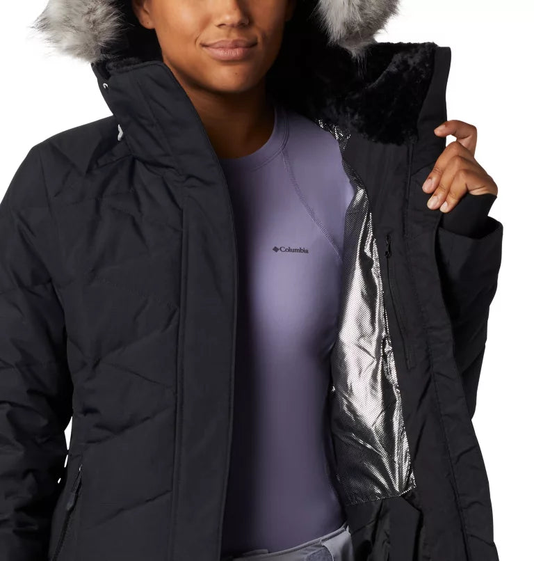 Women s Columbia WK0913 013 Lay D Down II Jacket Black Metall H.R. Lash