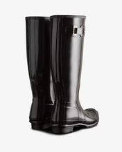 Load image into Gallery viewer, Women&#39;s | Hunter | WFT1000RGL | Original Tall Gloss Rain Boots | Black