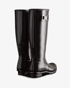 Women's | Hunter | WFT1000RGL | Original Tall Gloss Rain Boots | Black