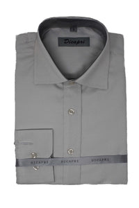 Men's | Dicapri | DS1703 | Dress Shirt | Light Grey