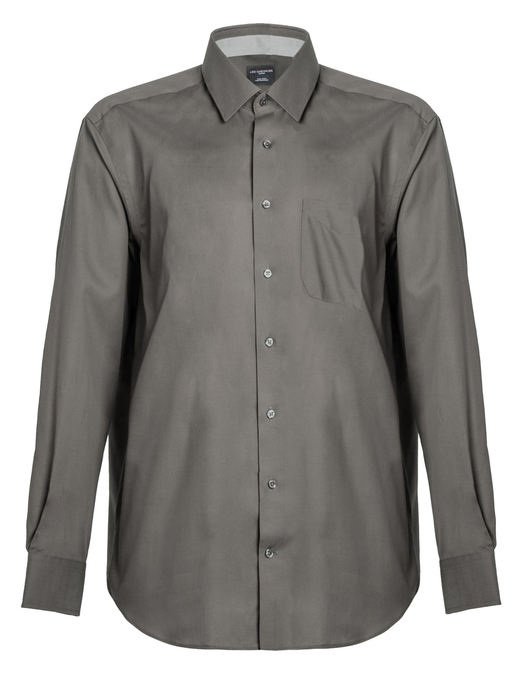Men's | Leo Chevalier | 225121 | Dress Shirt | Dark Grey