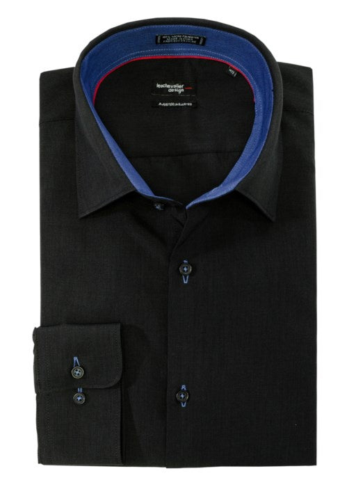 Men's | Leo Chevalier | 225157/QT | Dress Shirt | Black