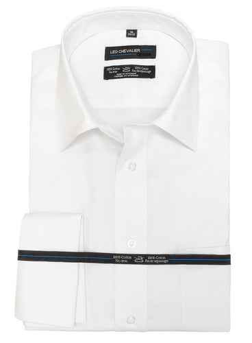 Men's | Leo Chevalier | 225170/D | French Cuff Dress Shirt | White
