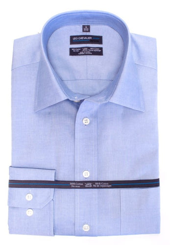 Men's | Leo Chevalier | 225170 | Dress Shirt | Blue