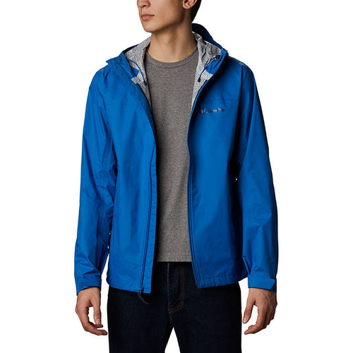 Men's | Columbia | RS2023-437 | EvaPOURation Uninsulated Rain Jacket | Azul