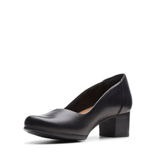 Load image into Gallery viewer, Women&#39;s | Clarks | 26144567 | Un Damson Step | Black Leather