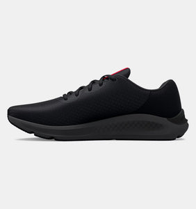 Men's | Under Armour | 3025801 | Charged Pursuit 3 Wide (4E) | Black / Red