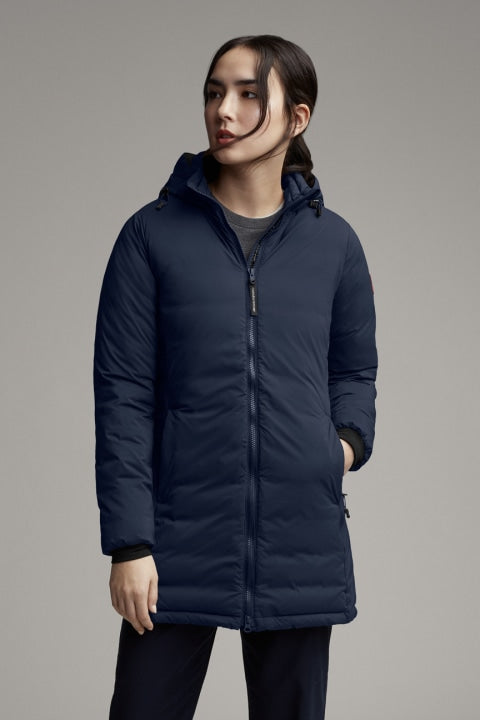 Women's | Canada Goose | 5085L | Camp Hooded Insulated Down Jacket | Atlantic Navy