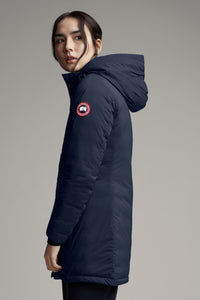 Women's | Canada Goose | 5085L | Camp Hooded Insulated Down Jacket | Atlantic Navy