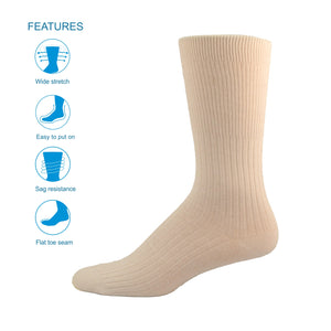 Simcan | Tender Top | Cotton Sock | White