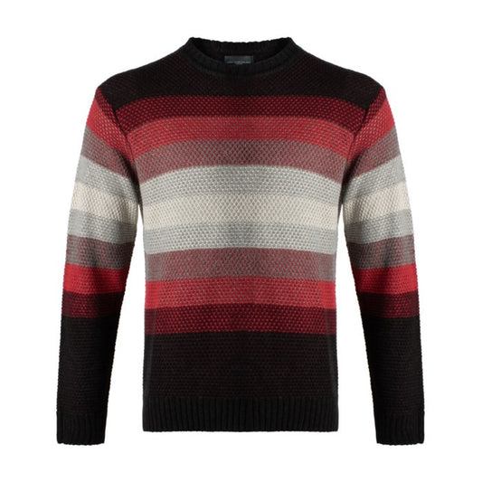 Men's | Leo Chevalier | 525612 | Crew Neck Sweater | Wine