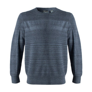 Men's | Leo Chevalier | 525623 | Crew Neck Sweater | Blue