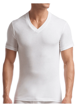 Load image into Gallery viewer, Men&#39;s | Stanfield&#39;s | 6758 | Cotton/Poly | 2 Pack V Neck Tall | White