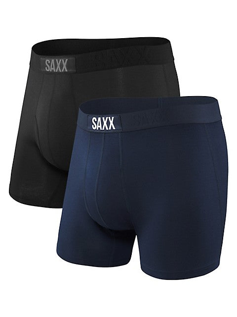 Men's | Saxx | SXPP2U | 2 Pack | Ultra Boxer Brief | Black/Navy