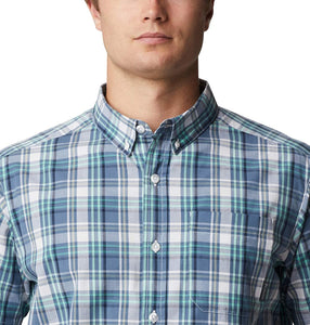 Men's | Columbia | AS9132-453 | Rapid Rivers II Short Sleeve Shirt | Bluestone