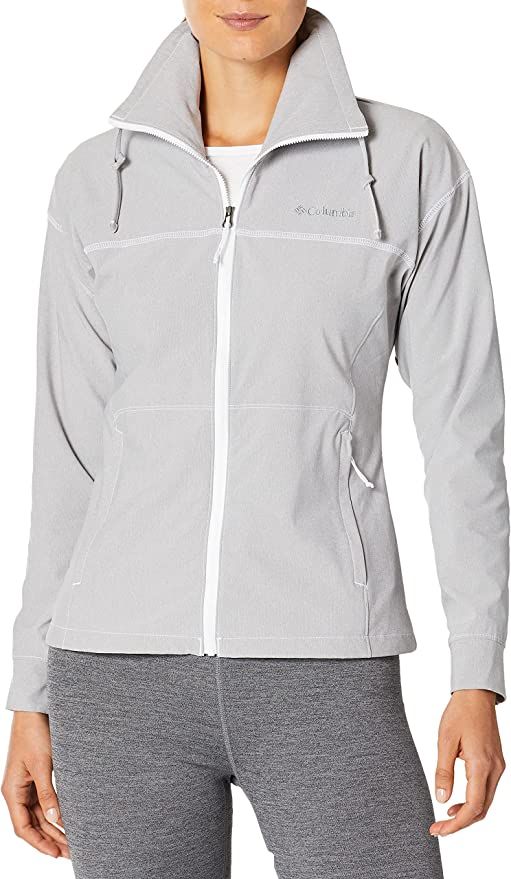 Women's | Columbia | WL3036-966 | Angel Basin Softshell | Grey