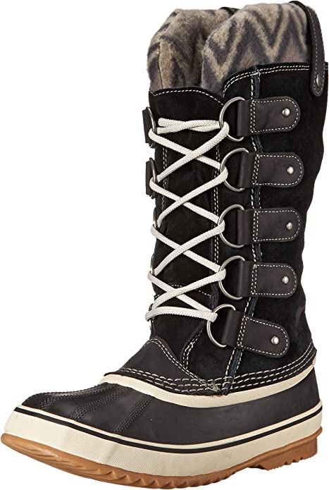 Women's Sorel NL2142-010 Joan Of Arctic Knit II Black