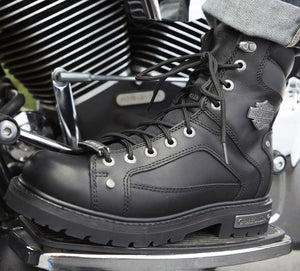 Men's | Harley-Davidson | D93340 | Abercorn 9" Riding Boots | Black