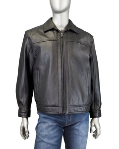 Men's | Kelsey | 58909 | Leather Jacket | Black