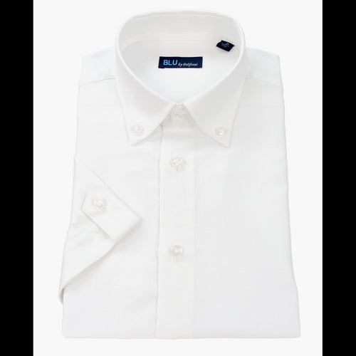 Men's | BLU By Polifroni | B2247644 | Short Sleeve Sport Shirt | White