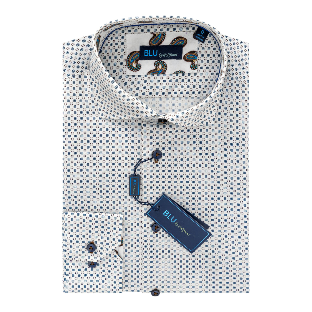 Men's | Blu by Polifroni | B-2349206 | Sport Shirt | Taupe