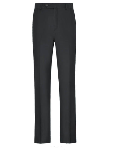 Men's | Giorgio Fiorelli | G49412-1 | No Pleat Poly-Rayon Suit Pant | Charcoal