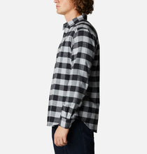 Load image into Gallery viewer, Men&#39;s | Columbia | AM1523-042 | Cornell Woods Fleece Flannel L/S Shirt | Columbia Grey Buffalo Check