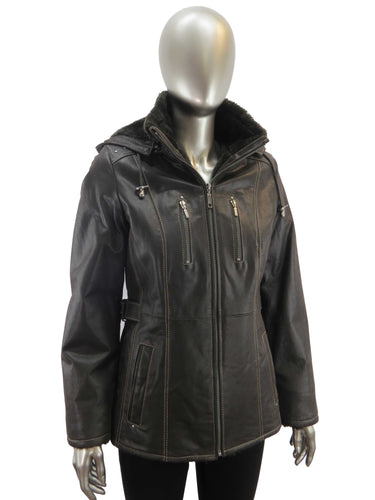 Women's | Cruze | 37612C | Leather Jacket | Brown
