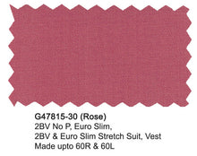 Load image into Gallery viewer, Men&#39;s | Giorgio Fiorelli | G47815-30 | 2 Button Side Vented Poly-Rayon Suit | Rose