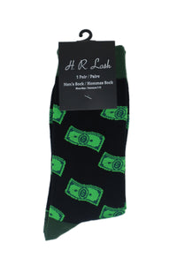 H. R. Lash | FS152 | Fun Socks | Money