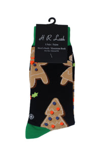H. R. Lash | FS180 | Fun Socks | Gingerbread