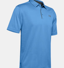 Load image into Gallery viewer, Men&#39;s | Under Armour | 1290140 | Tech Polo | Carolina Blue / Pitch Gray