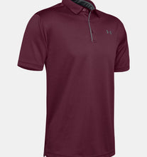 Load image into Gallery viewer, Men&#39;s | Under Armour | 1290140 | Tech Polo | Maroon / Graphite