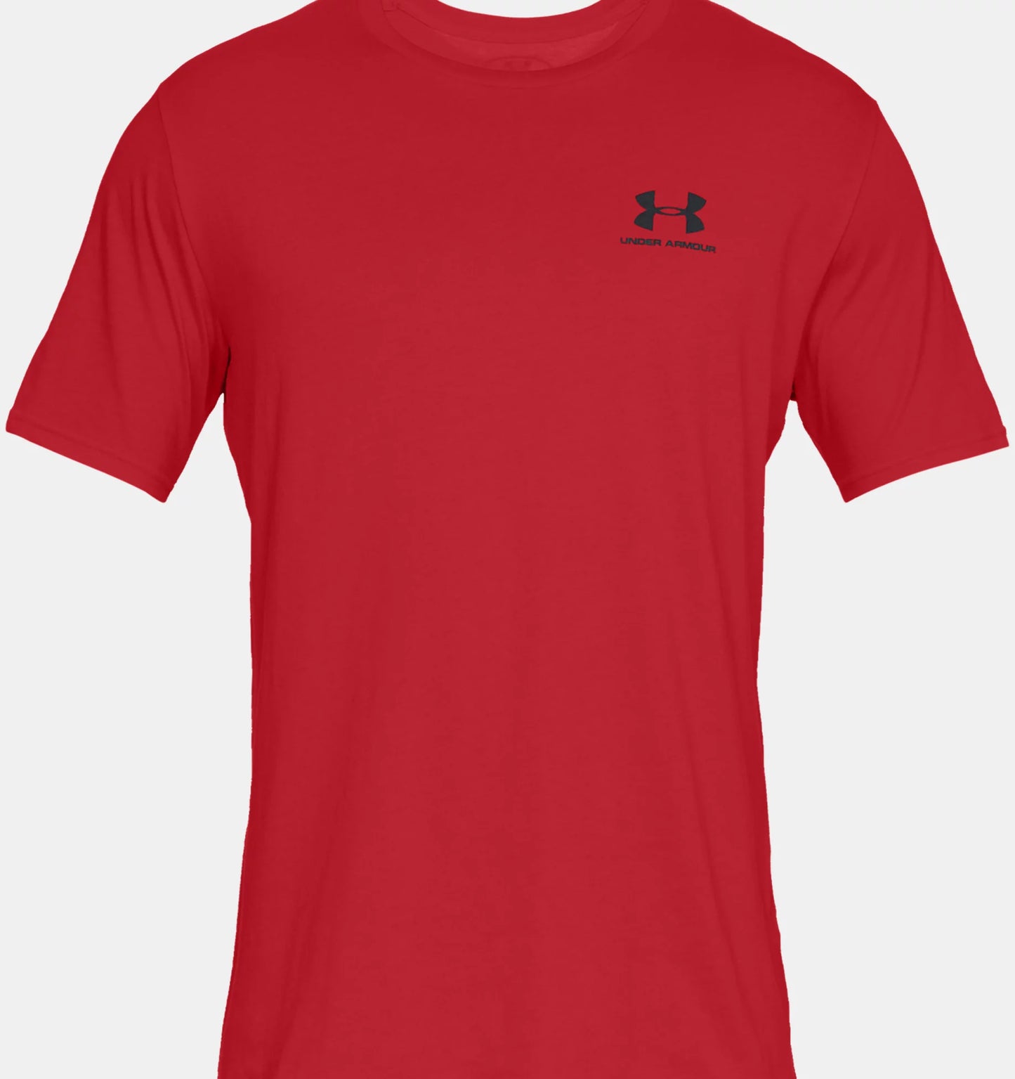 Men's | Under Armour | 1326799 | Sportstyle Left Chest Short Sleeve T-Shirt | Red / Black