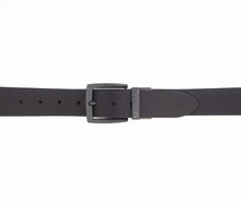 Load image into Gallery viewer, SilverJeans | S307 | 40MM Silver Harness Belt | Black/DK Brown