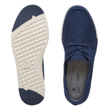 Load image into Gallery viewer, Men&#39;s | Clarks | 26148967 | Step Isle Base | Navy Canvas