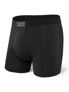 Men's | Saxx | SXBM35 | Vibe Boxer Brief | Black/Black