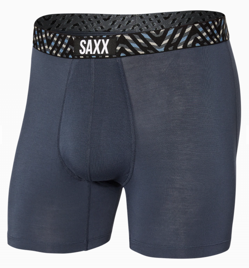 Men's | Saxx | SMBM35 | Vibe Boxer Brief | India Ink / Zing WB
